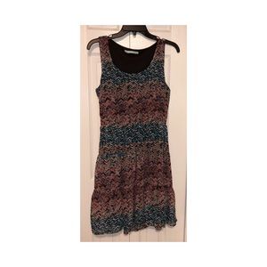 Multi colored skater dress